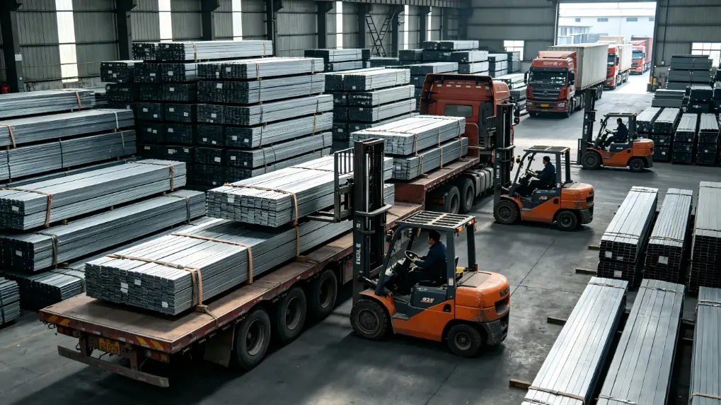 Wspieranie budowy kluczowej infrastruktury: Sanhe Steel Company z sukcesem dostarcza pierwszą partię specjalnej stali konstrukcyjnej o wysokiej wytrzymałości